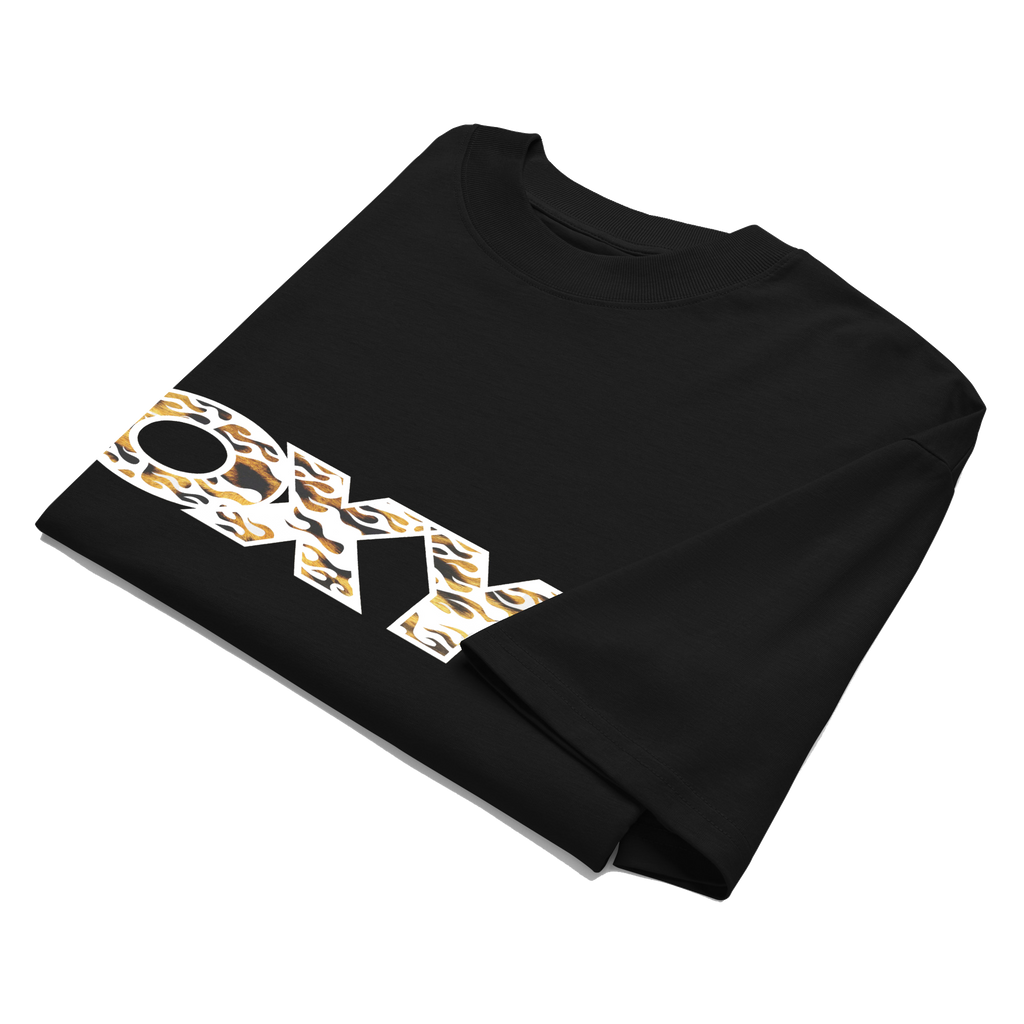 OXY FLAMING CHEETAH OVERSIZED TEE