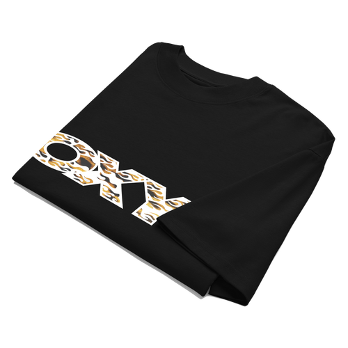 OXY FLAMING CHEETAH OVERSIZED TEE