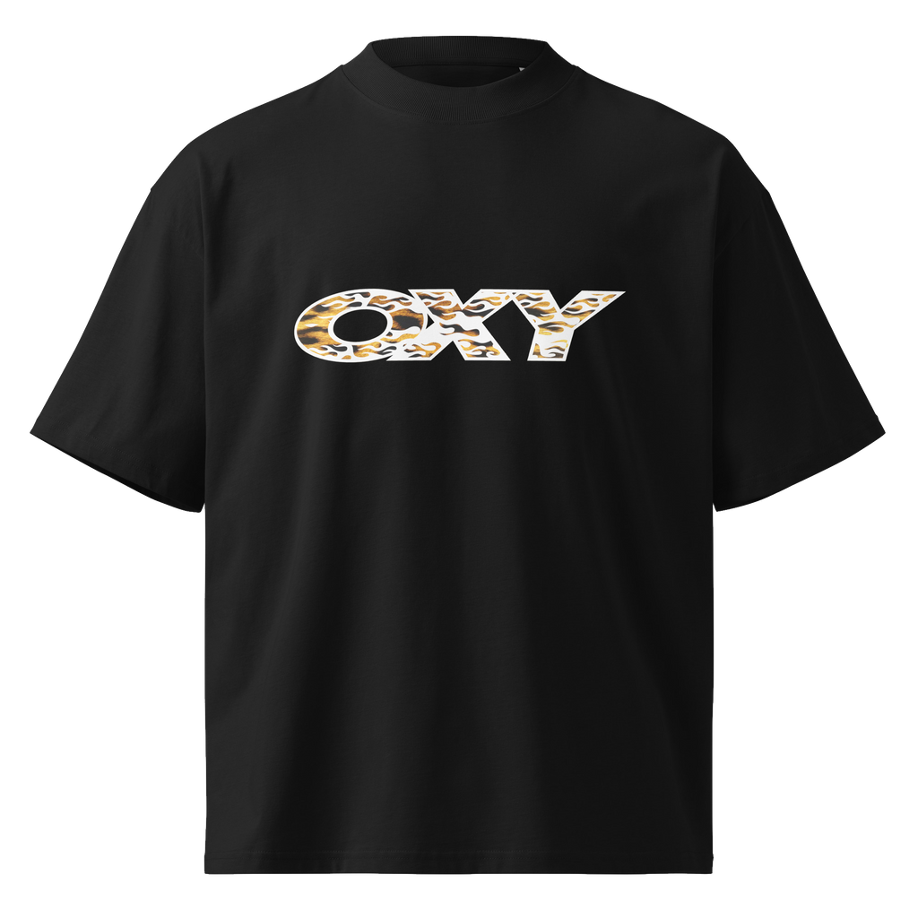 OXY FLAMING CHEETAH OVERSIZED TEE