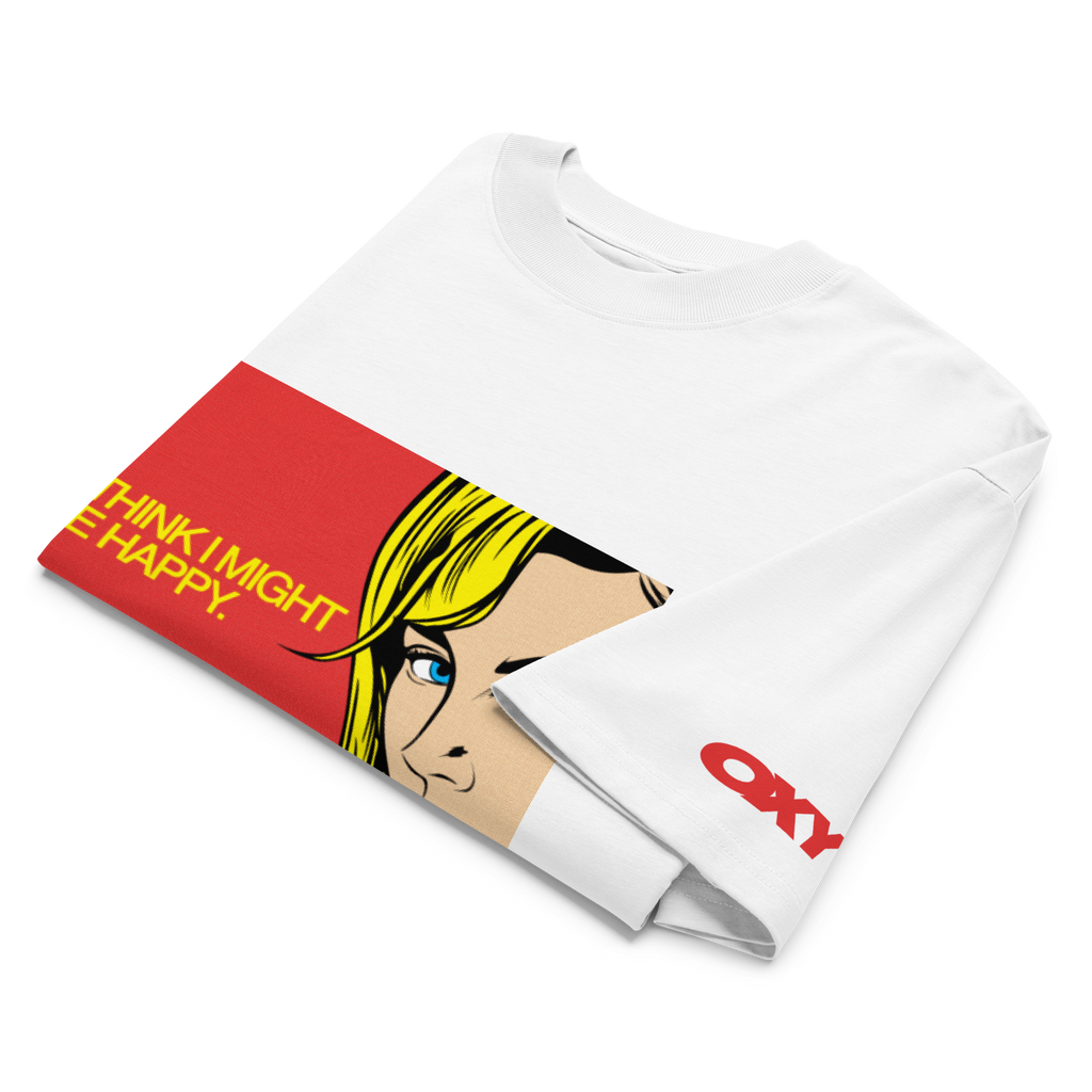 OXY - HAPPY? OVERSIZED TEE