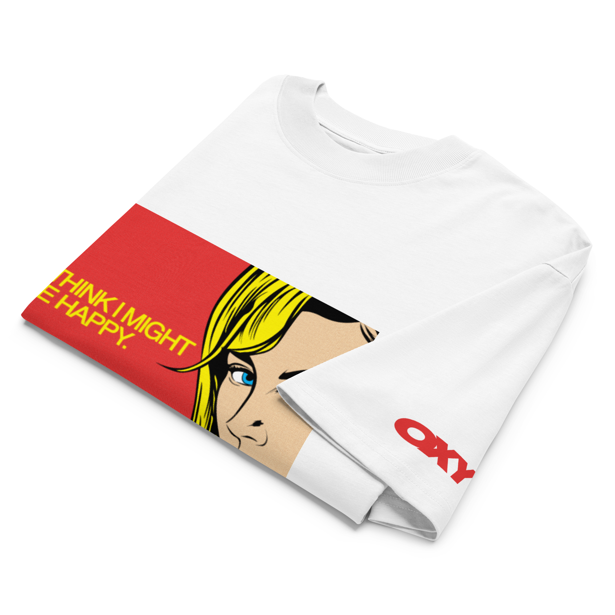 OXY - HAPPY? OVERSIZED TEE